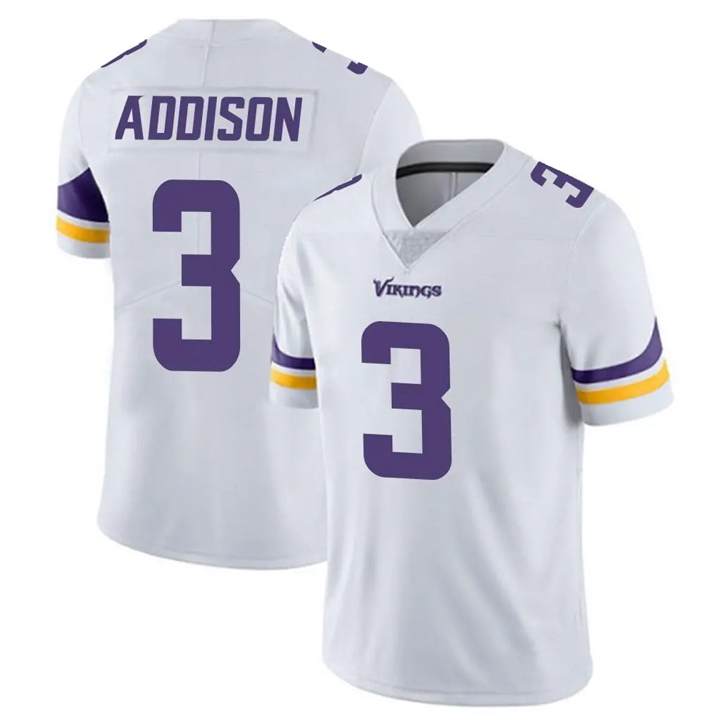 Cooneas MN.Vikings #3 Jordan Addison Player White Limited Vapor Untouchable Home Game Stitched Jerseys