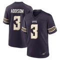 Cooneas MN.Vikings #3 Jordan Addison Purple 2026 Rivalries Collection Game Stitched Jerseys