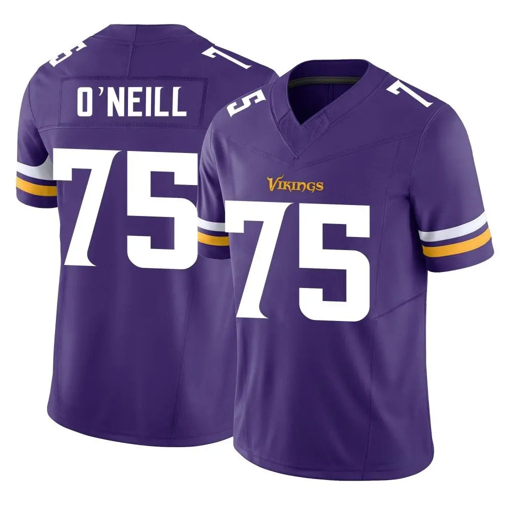 Cooneas MN.Vikings #75 Brian O'Neill Player Purple Limited Vapor F.U.S.E. Home Game Stitched Jerseys