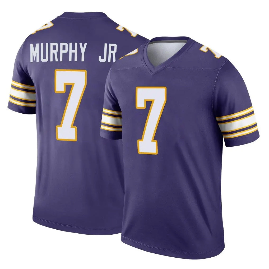 Cooneas MN.Vikings #7 Byron Murphy Jr. Player Purple Limited Classic Home Game Stitched Jerseys