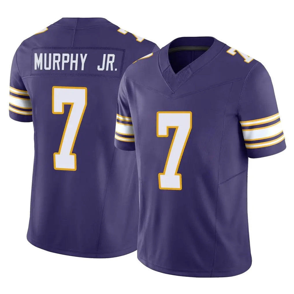 Cooneas MN.Vikings #7 Byron Murphy Jr. Player Purple Limited Classic Vapor F.U.S.E. Home Game Stitched Jerseys