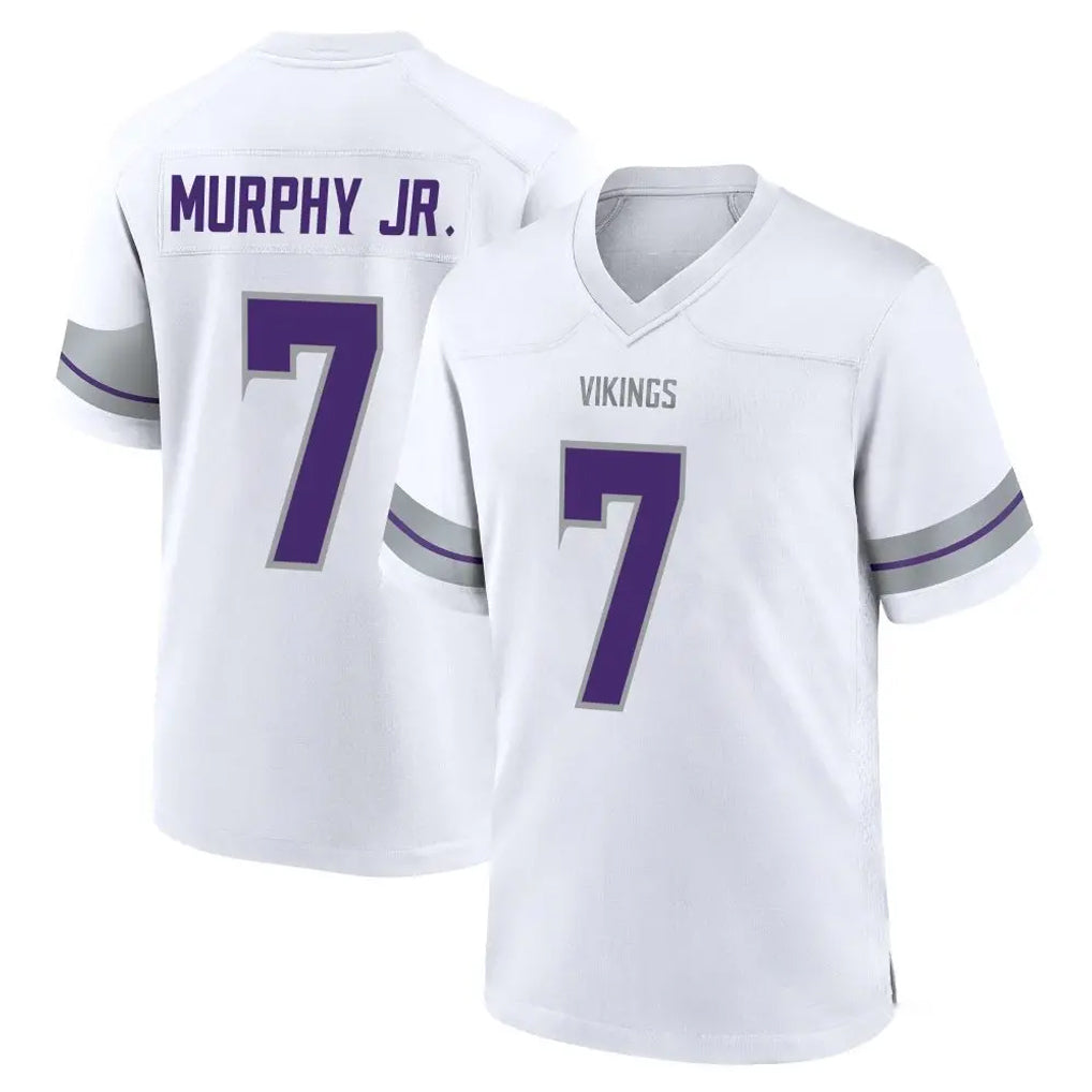 Cooneas MN.Vikings #7 Byron Murphy Jr. Player White Alternate Home Game Stitched Jerseys