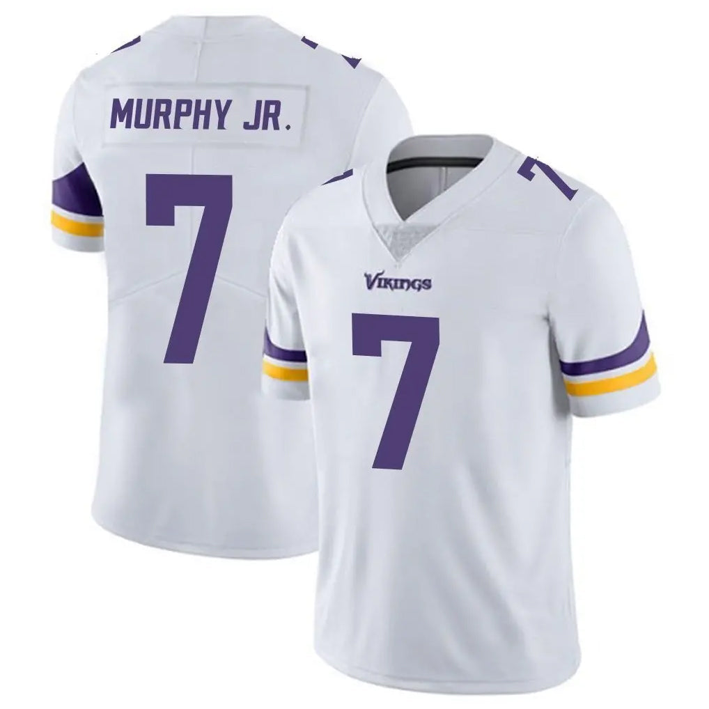 Cooneas MN.Vikings #7 Byron Murphy Jr. Player White Limited Vapor Untouchable Home Game Stitched Jerseys