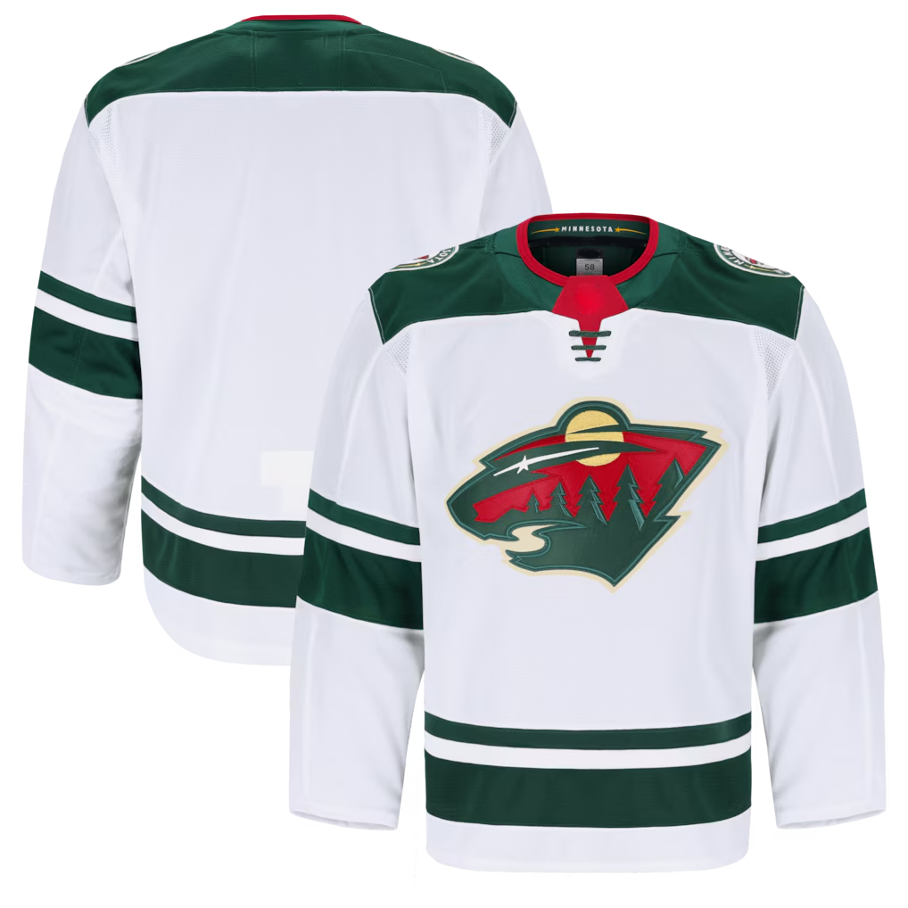 Cooneas M.Wild White Away Authentic Pro Jerseys