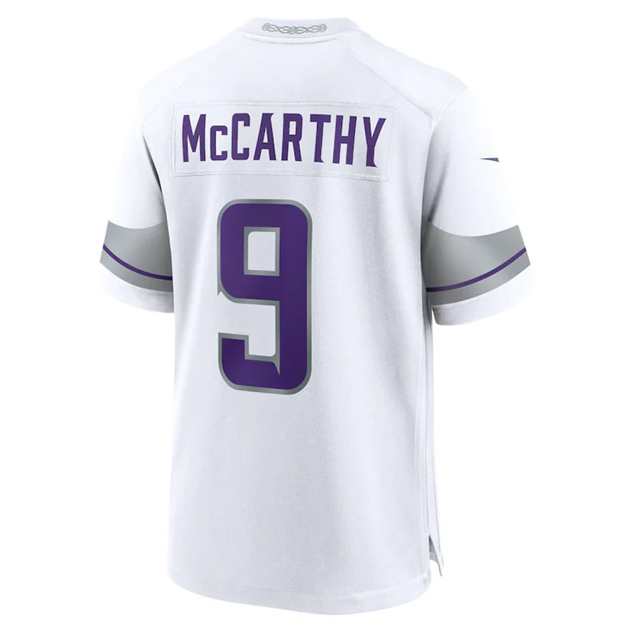 Cooneas MN.Vikings #9 J.J. McCarthy Player White Alternate Game Stitched Jerseys