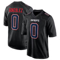 Cooneas NE.Patriots #0 Christian Gonzalez Player Carbon Fashion Limited Home Game Stitched Jerseys