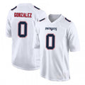 Cooneas NE.Patriots #0 Christian Gonzalez Player White Fashion Limited Home Game Stitched Jerseys