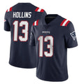 Cooneas NE.Patriots #13 Mack Hollins Player Navy Vapor Untouchable Home Game Stitched Jerseys