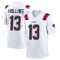 Cooneas NE.Patriots #13 Mack Hollins Player White Home Game Stitched Jerseys