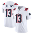 Cooneas NE.Patriots #13 Mack Hollins Player White Vapor Untouchable Home Game Stitched Jerseys