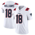 Cooneas NE.Patriots #18 Kyle Williams Player White Vapor Untouchable Home Game Stitched Jerseys