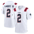 Cooneas NE.Patriots #2 Harold Landry III Player White Home Game Stitched Jerseys
