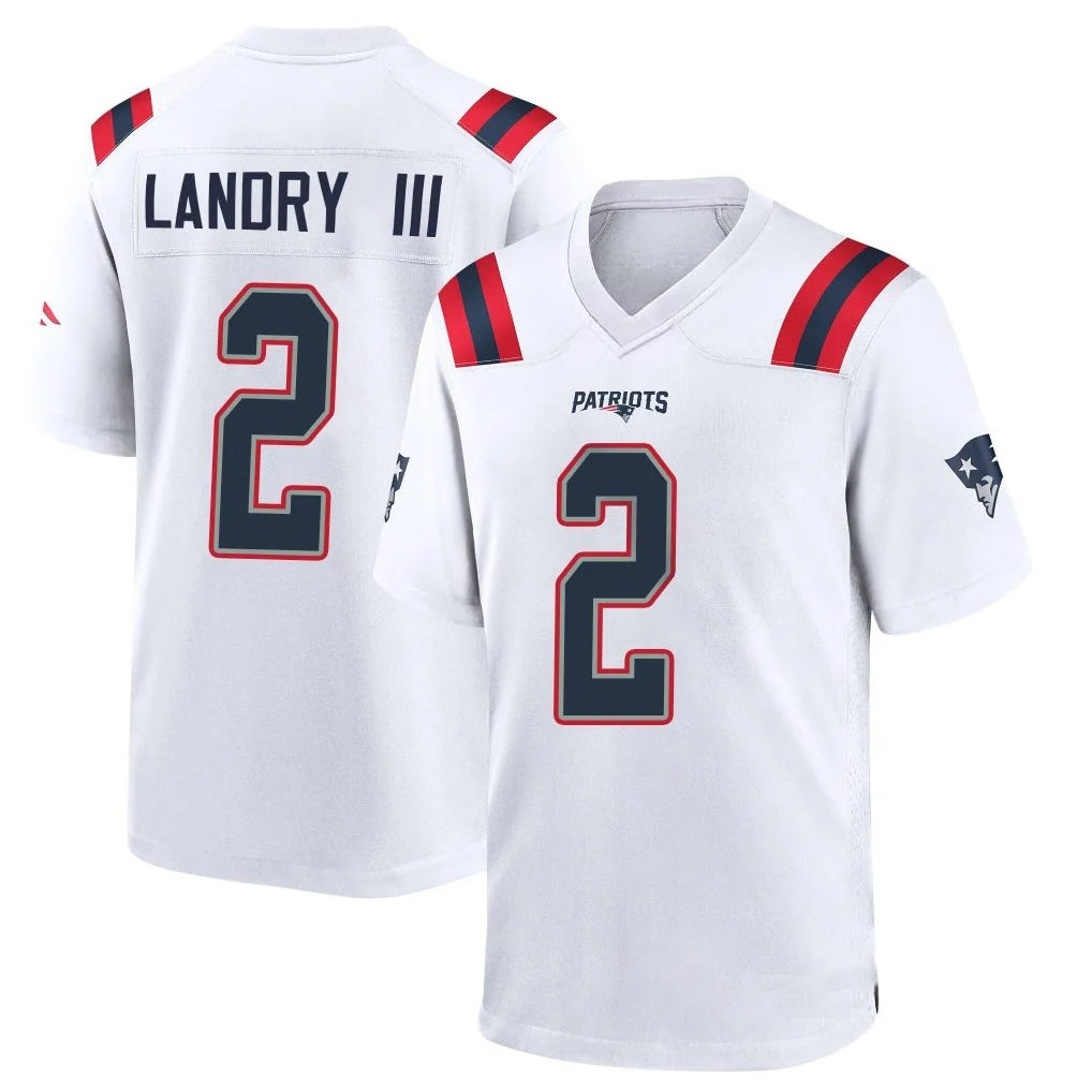 Cooneas NE.Patriots #2 Harold Landry III Player White Home Game Stitched Jerseys