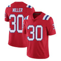 Cooneas NE.Patriots #30 Jam Miller Player Red Vapor Untouchable Home Game Stitched Jerseys