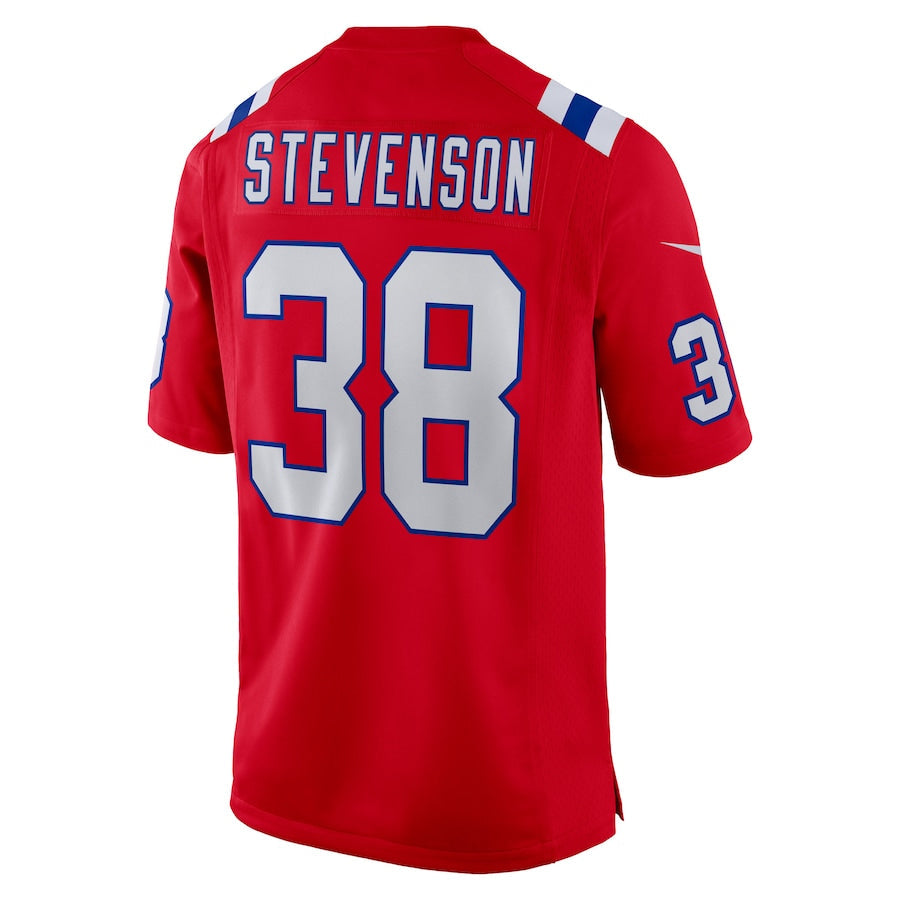 Cooneas NE.Patriots #38 Rhamondre Stevenson Player Red Home Game Stitched Jerseys