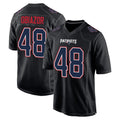 Cooneas NE.Patriots #48 Namdi Obiazor Player Carbon Fashion Limited Home Game Stitched Jerseys