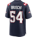 Cooneas NE.Patriots #54 Tedy Bruschi Navy Game Retired Player Stitched Jerseys