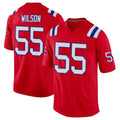 Cooneas NE.Patriots #55 Jared Wilson Player Red Home Game Stitched Jerseys