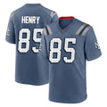 Cooneas NE.Patriots #85 Hunter Henry Player Blue Rivalries Collection Home Game Stitched Jerseys