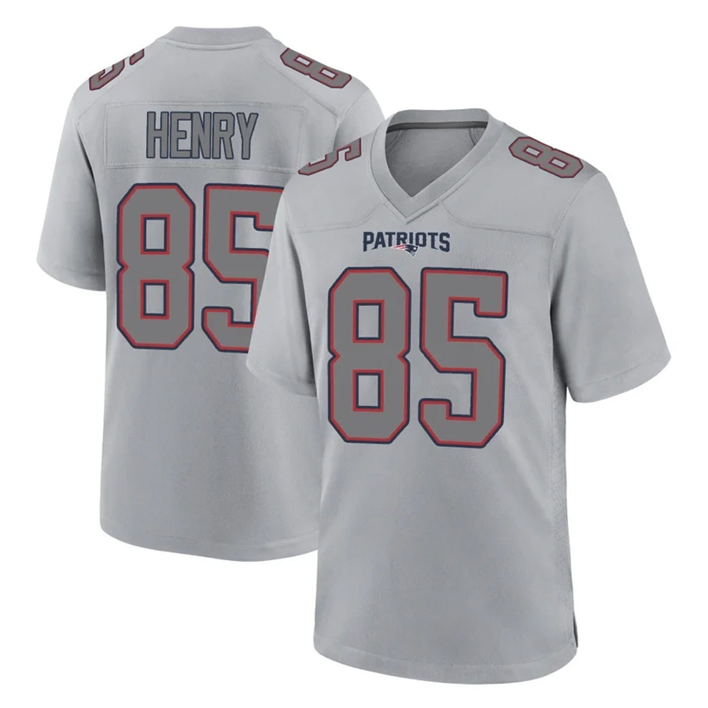 Cooneas NE.Patriots #85 Hunter Henry Player Gray Fashion Limited Home Game Stitched Jerseys