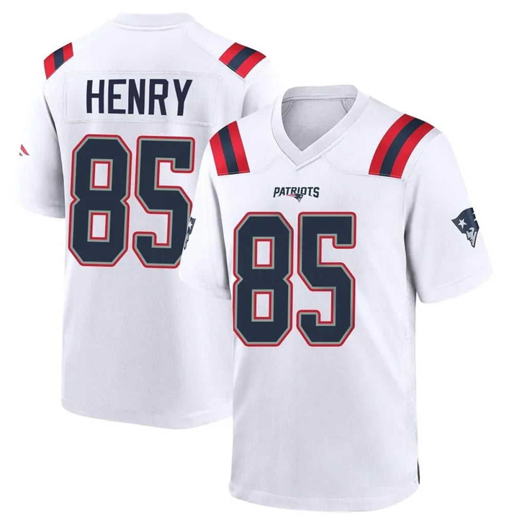 Cooneas NE.Patriots #85 Hunter Henry Player White Home Game Stitched Jerseys