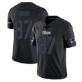 Cooneas NE.Patriots #87 Romeo Doubs Player Black Impact LImited Home Game Stitched Jerseys