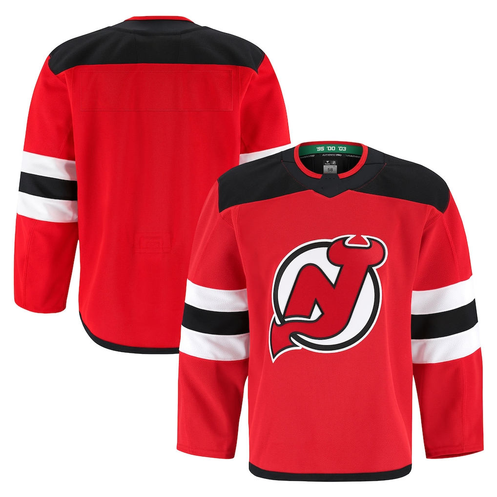 Cooneas N.Jersey Devils Red Home Authentic Pro Jerseys