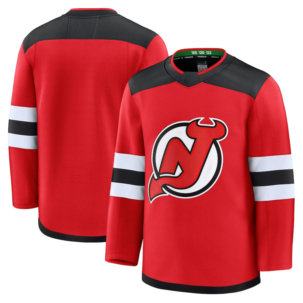 Cooneas N.Jersey Devils Red Home Premium Jerseys