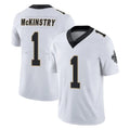 Cooneas NO.Saints #1 Kool-Aid McKinstry Player White Limited Vapor Untouchable Home Game Stitched Jerseys