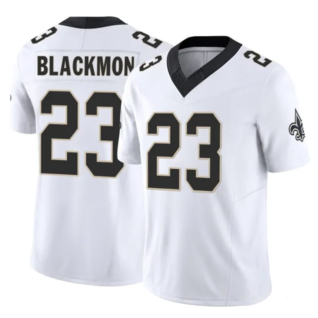 Cooneas NO.Saints #23 Julian Blackmon Player White Limited Vapor F.U.S.E. Home Game Stitched Jerseys