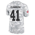 Cooneas NO.Saints #41 Alvin Kamara Player Arctic Camo Salute to Service Limited Stitched Jerseys