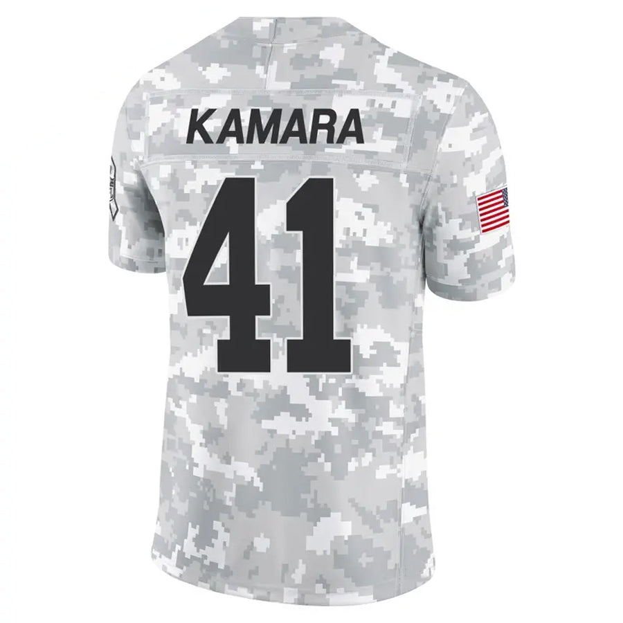 Cooneas NO.Saints #41 Alvin Kamara Player Arctic Camo Salute to Service Limited Stitched Jerseys