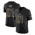 Cooneas NO.Saints #51 Cesar Ruiz Player Black Impact Limited Home Game Stitched Jerseys