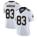 Cooneas NO.Saints #83 Juwan Johnson Player White Limited Vapor Untouchable Home Game Stitched Jerseys