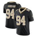 Cooneas NO.Saints #94 Cameron Jordan Player Black Limited Vapor Untouchable Home Game Stitched Jerseys