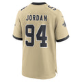 Cooneas NO.Saints #94 Cameron Jordan Player Gold Alternate Game Stitched Jerseys