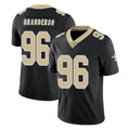 Cooneas NO.Saints #96 Carl Granderson Player Black Limited Vapor Untouchable Home Game Stitched Jerseys