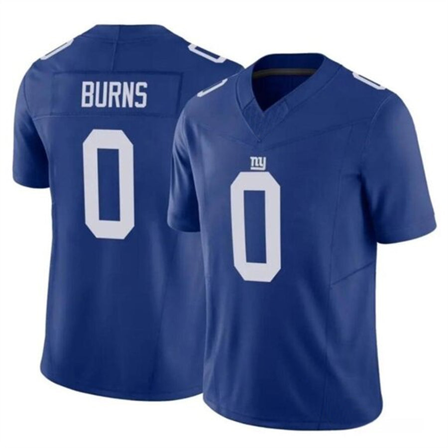 Cooneas NY.Giants #0 Brian Burns Player Blue F.U.S.E. Limited Stitched Jerseys