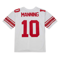 Cooneas NY.Giants #10 Eli Manning Mitchell & Ness White Legacy Replica Stitched Puhic Jersey