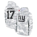 Cooneas NY.Giants #17 Darnell Mooney Player Arctic Camo Salute to Service Pullover Hoodies Limited Game Stitched Jerseys