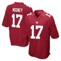 Cooneas NY.Giants #17 Darnell Mooney Player Red Home Game Stitched Jerseys