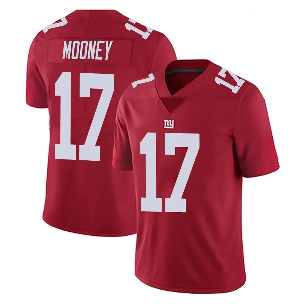 Cooneas NY.Giants #17 Darnell Mooney Player Red Limited Vapor Untouchable Home Game Stitched Jerseys