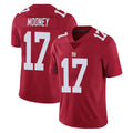 Cooneas NY.Giants #17 Darnell Mooney Player Red Limited Vapor Untouchable Home Game Stitched Jerseys