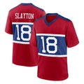 Cooneas NY.Giants #18 Darius Slayton Player Red Century Home Game Stitched Jerseys
