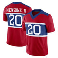 Cooneas NY.Giants #20 Greg Newsome II Player Red Century Vapor F.U.S.E. Home Game Stitched Jerseys
