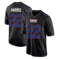 Cooneas NY.Giants #22 Najee Harris Player Carbon Fashion Limited Home Game Stitched Jerseys