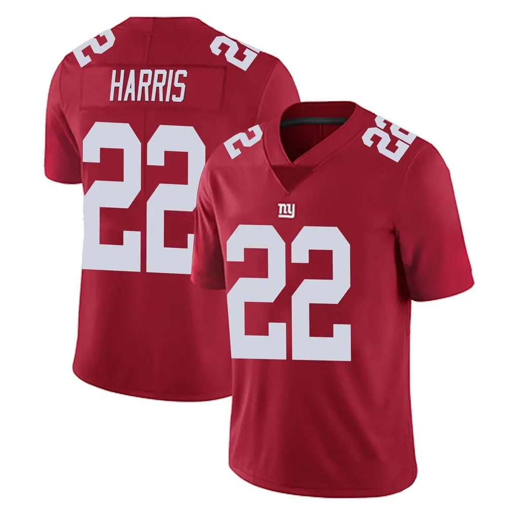 Cooneas NY.Giants #22 Najee Harris Player Red Limited Vapor Untouchable Home Game Stitched Jerseys