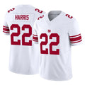 Cooneas NY.Giants #22 Najee Harris Player White Limited Vapor F.U.S.E. Home Game Stitched Jerseys