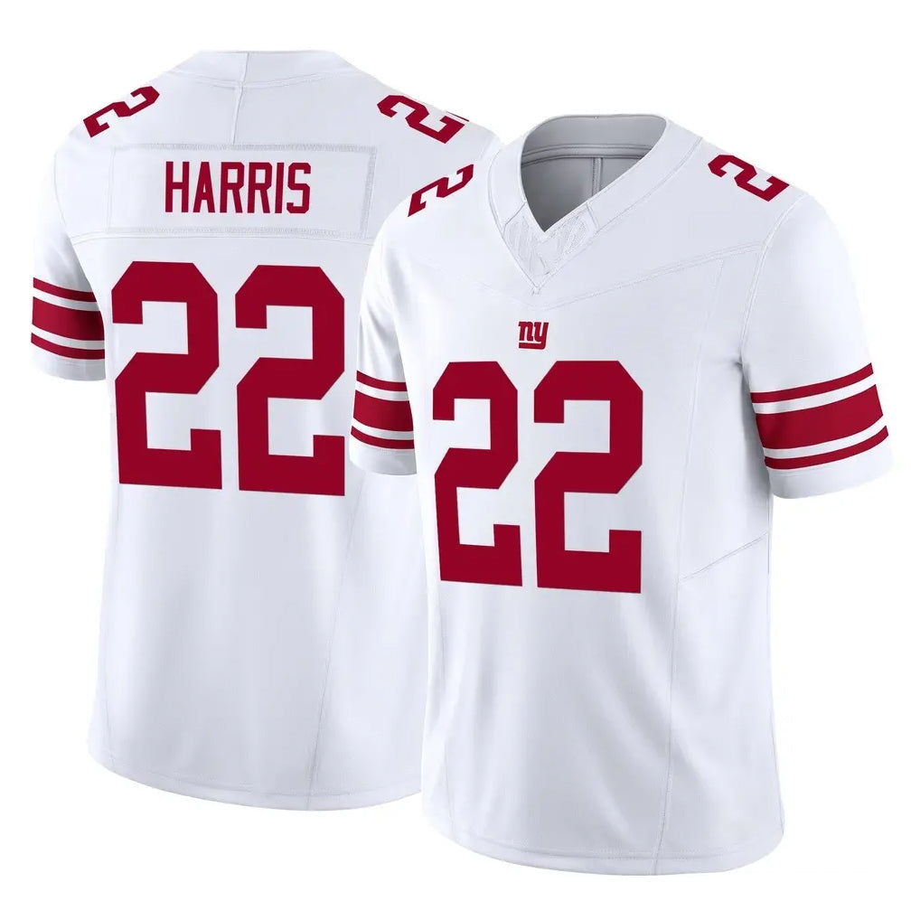 Cooneas NY.Giants #22 Najee Harris Player White Limited Vapor F.U.S.E. Home Game Stitched Jerseys