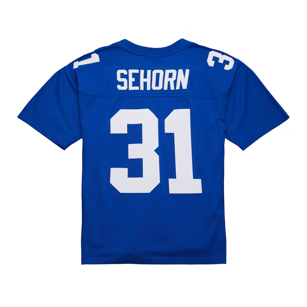 Cooneas NY.Giants #31 Jason Sehorn Mitchell & Ness Royal 2000 Legacy Replica Jersey